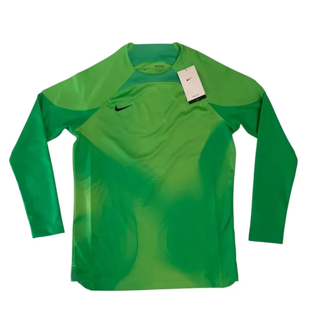 Nike Dri-Fit Men's Sz M Slim Fit Gardien IV Soccer Goal Keeper Jersey DH7977-300